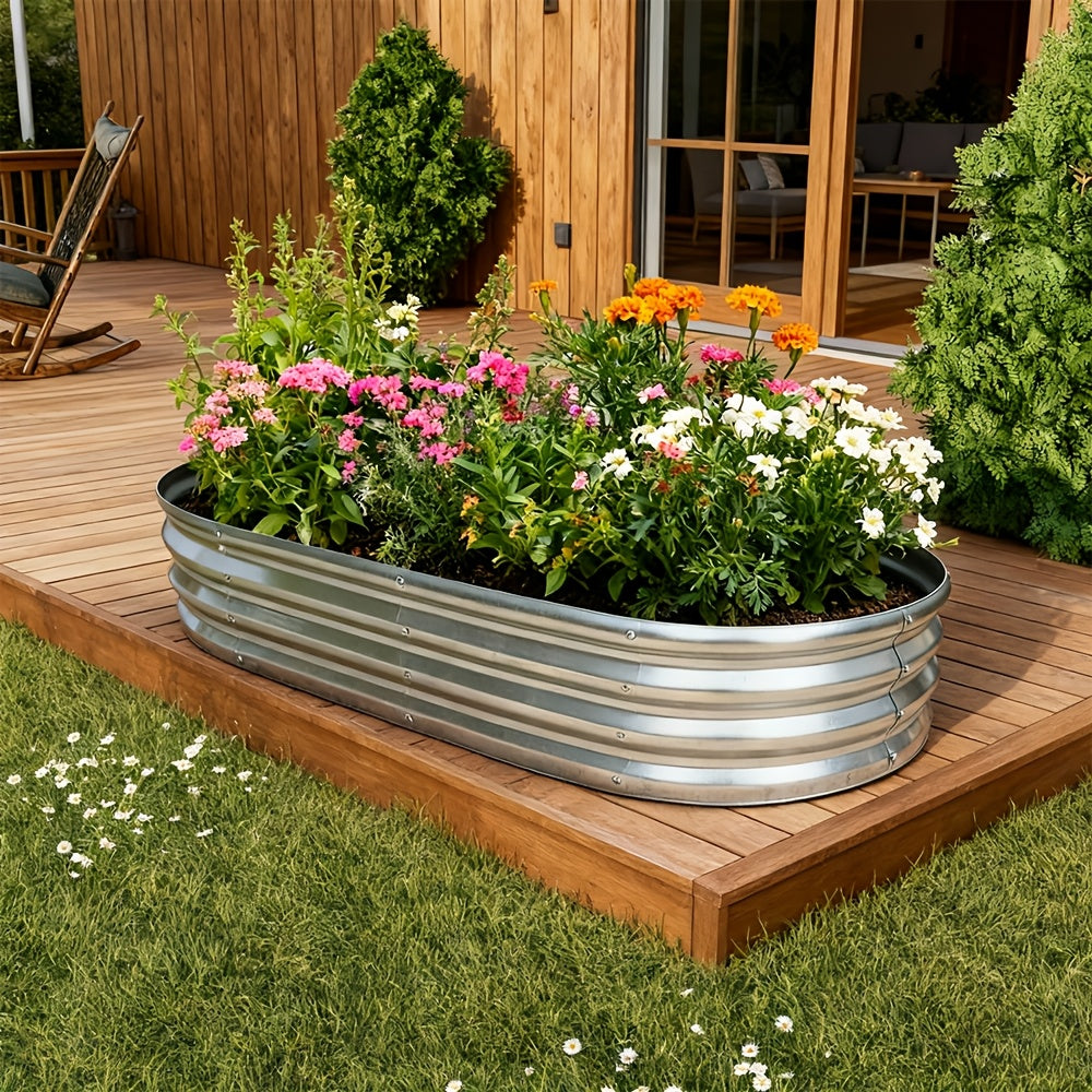 two sets raised garden beds a galvanized coating perfect