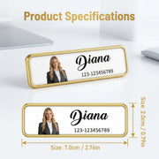 image customization personalized custom name tags badge