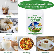 whole milk powder 1lb no additives   source