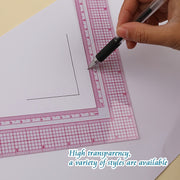 plastic l shaped ruler curve sewing measurement tailor craft