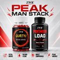 2 bottles   man stack girth gummies premier load capsules