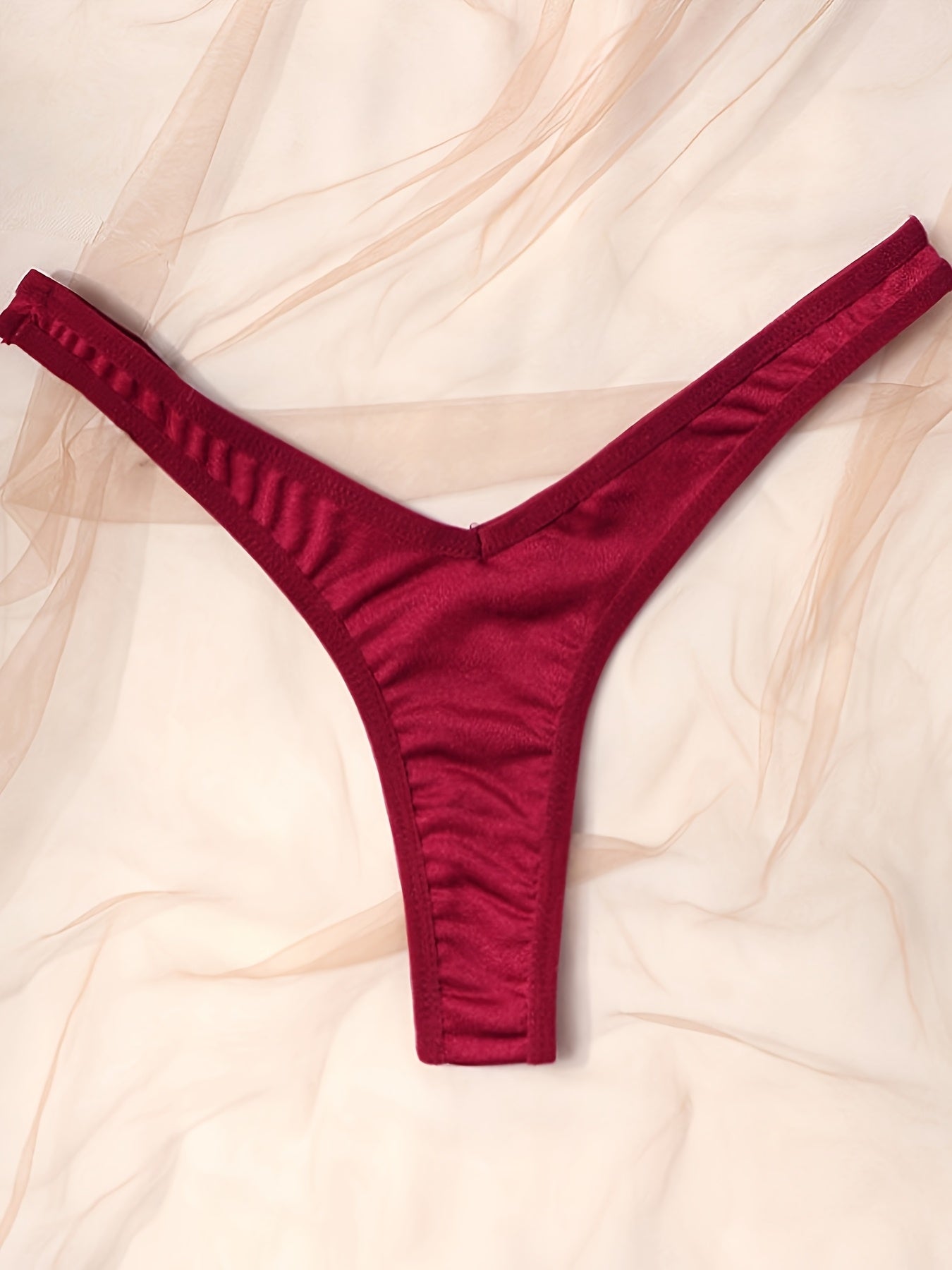 6pcs y shape   low   panties women   seamless