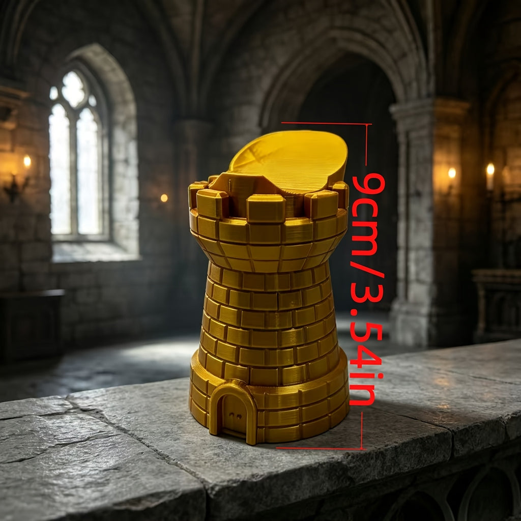 castle shaped game controller storage stand creative desktop