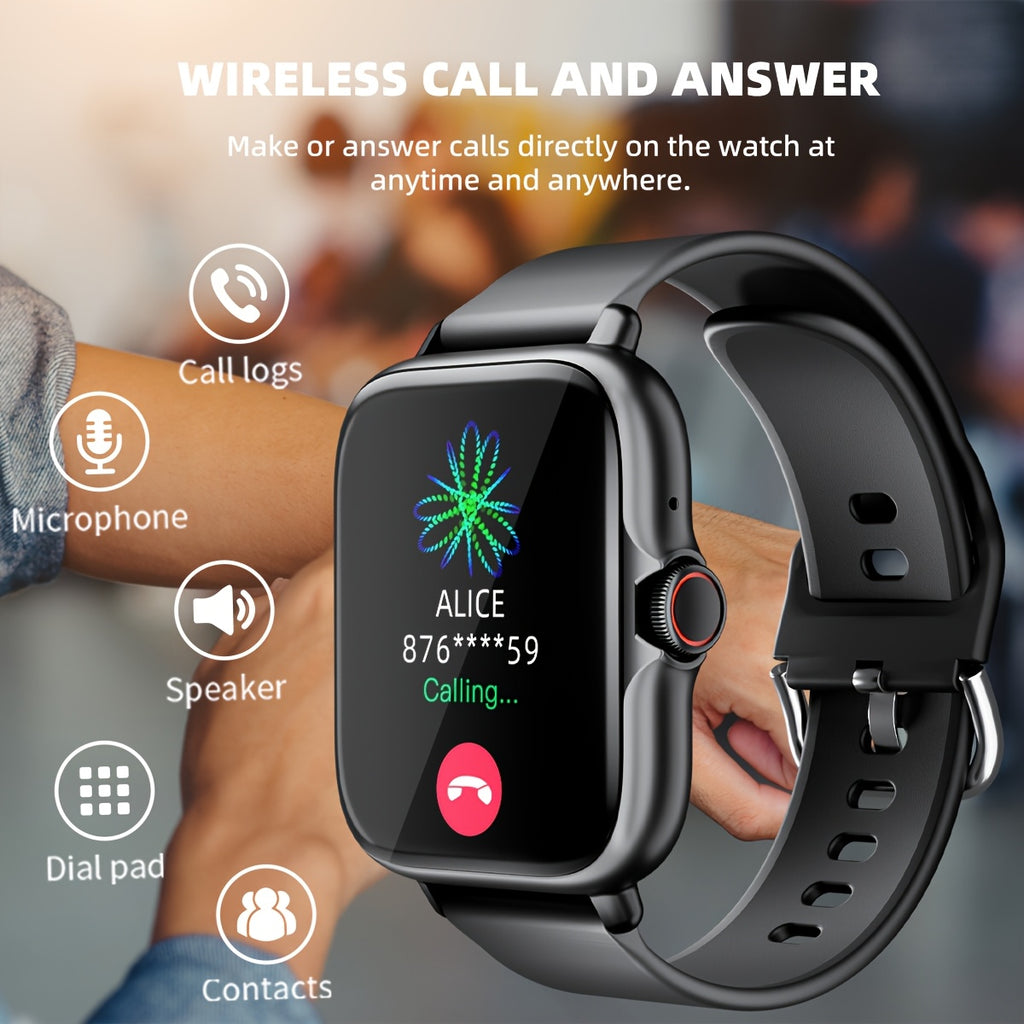 smart watch 1 83 full   display message answer