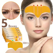 pack 5 boxes collagen infusion forehead eye wrinkle patches