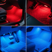 rgb car led light kit multi   usb powered diy