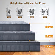 king size 16 inch   mattress memory foam