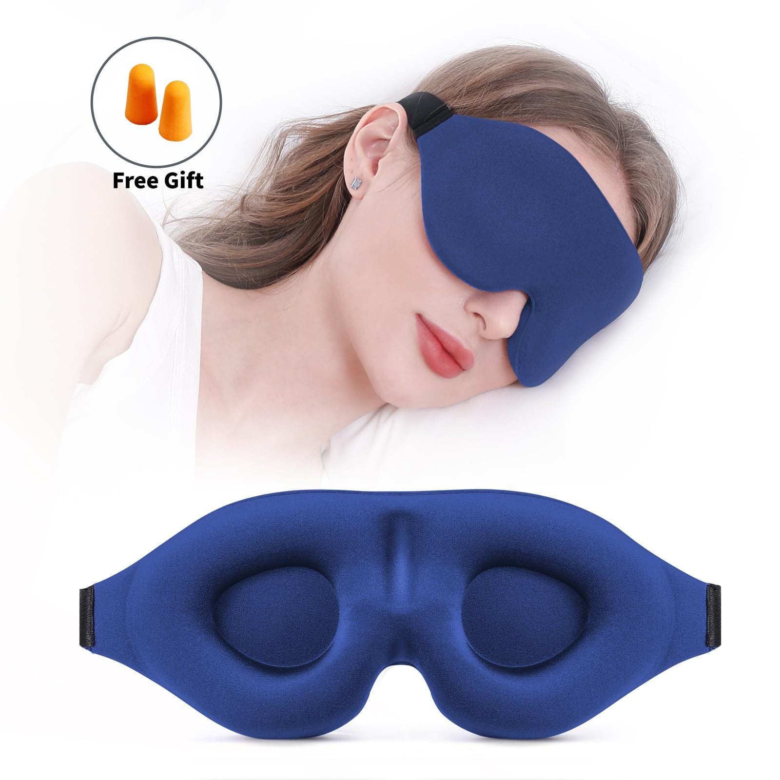 3pcs   eye mask set   contoured design