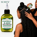 rosemary peppermint hair oil contains biotin rosemary