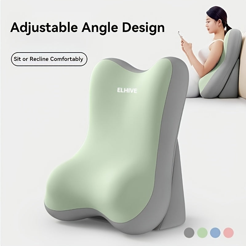 ergonomic bed wedge pillow adjustable memory foam backrest