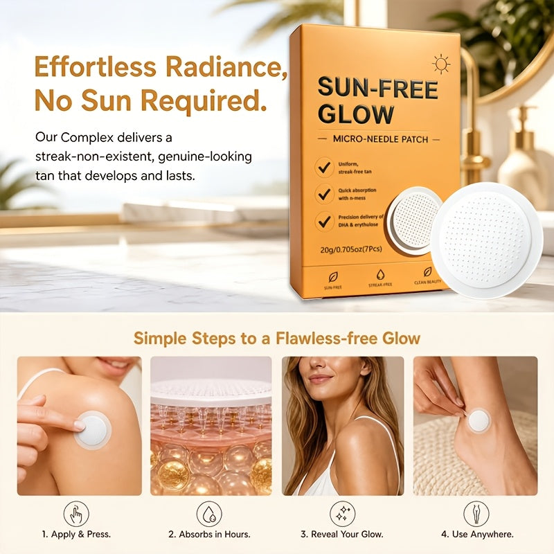 7pcs high gloss tanning   plus tanning