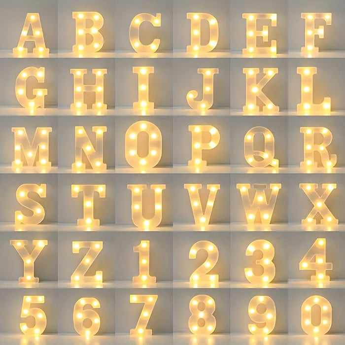 1 led letter light 7 08 inch luminous letter numbers night