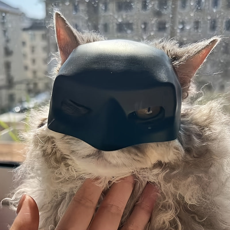 prank funny   white styling pet cat photo mask