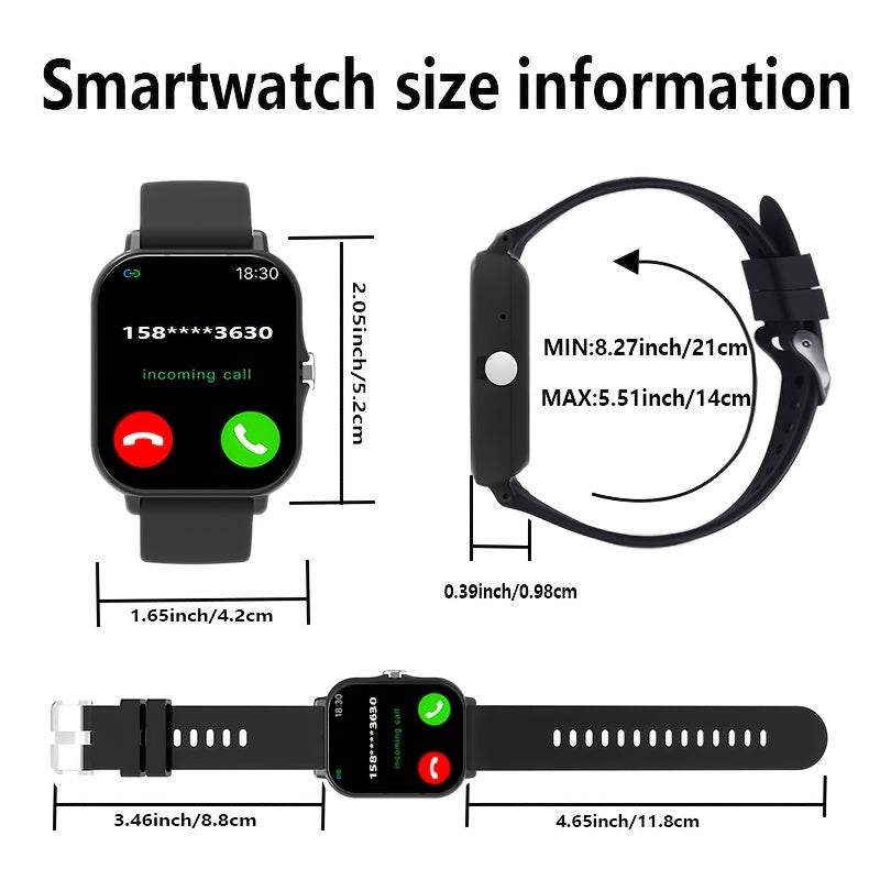smart watch call answer unisex wireless call
